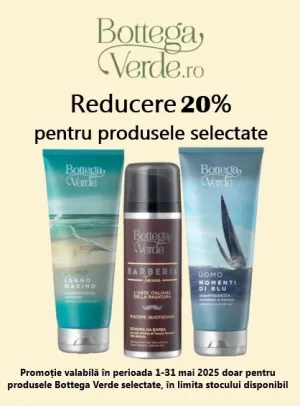 Bottega Verde 20% Reducere Mai