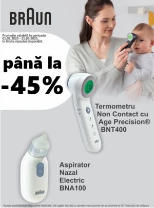 Braun Pana la 45% Reducere Ianuarie-Martie