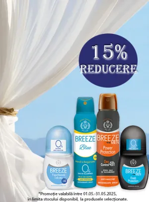 Breeze 15% Reducere Mai