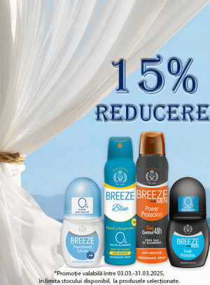 Breeze 15% Reducere Martie