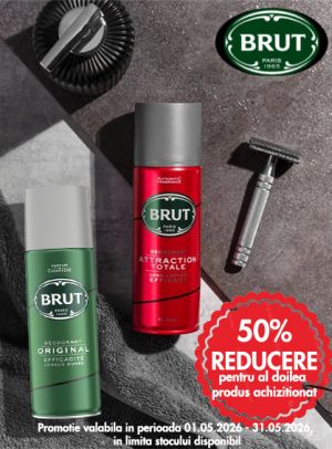 Brut 1+50% Reducere la al 2-lea Mai