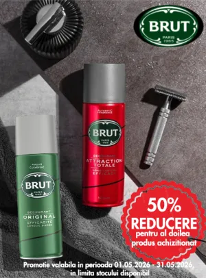 Brut 1+50% Reducere la al 2-lea Mai