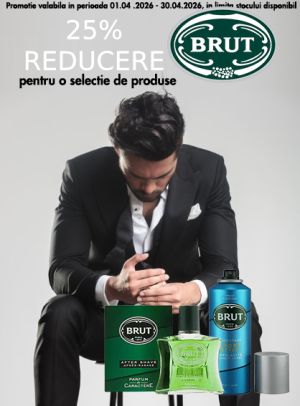 Brut 25% Reducere Aprilie