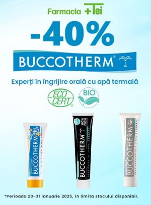 Buccotherm 40% Reducere Ianuarie