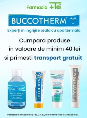 Buccotherm Transport Gratuit Martie