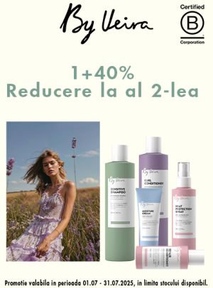 By Veira 1+40% Reducere la al doilea Iulie