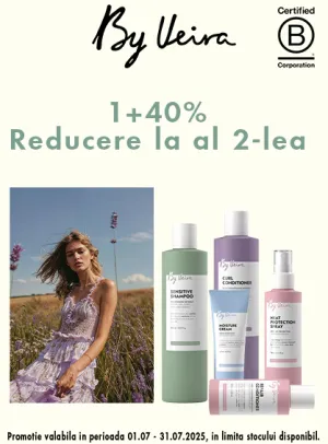 By Veira 1+40% Reducere la al doilea Iulie