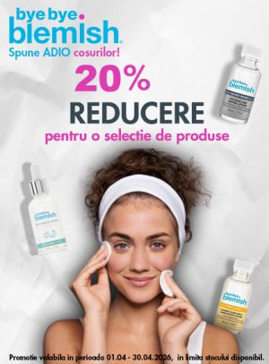Bye Bye Blemish 20% Reducere Aprilie