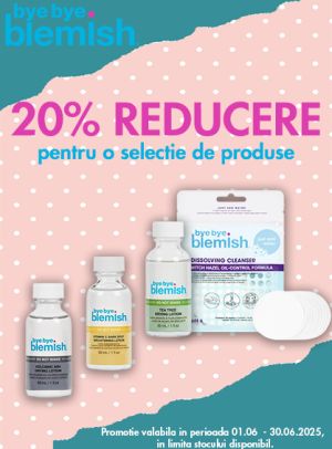 Bye Bye Blemish 20% Reducere Iunie