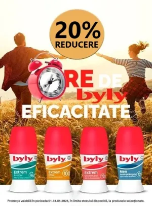 Byly 20% Reducere Mai
