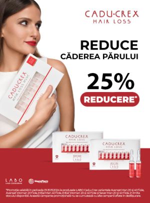 Cadu Crex 25% Reducere Noiembrie 