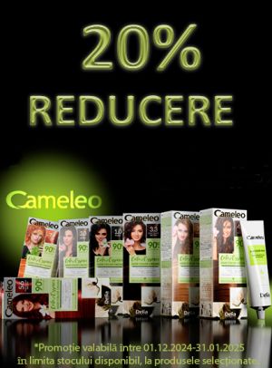 Cameleo 20% Reducere Decembrie-Ianurie