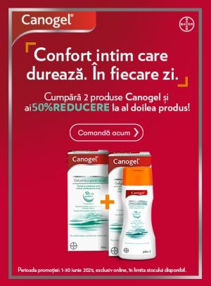 Canogel 1+50% Reducere la al doilea Iunie Exclusiv Online
