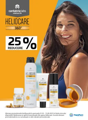 Cantabria Heliocare 25% Reducere Mai-Septembrie