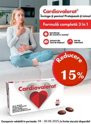 Cardiovalerat 15% Reducere Iunie