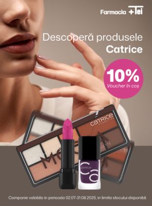 Catrice 10% Voucher in cos Iulie-August