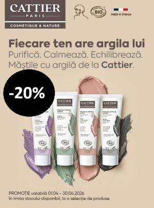 Cattier 20% Reducere Aprilie