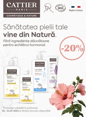 Cattier 20% Reducere Iulie