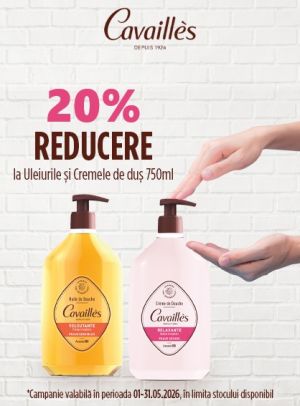 Cavailles 20% Reducere Mai