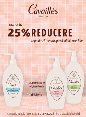 Cavailles Pana la 25% Reducere Iunie