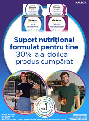 Centrum 1+30% Reducere La Al Doilea Produs Mai