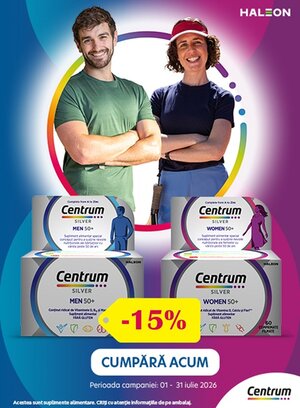 Centrum 15% Reducere Iulie
