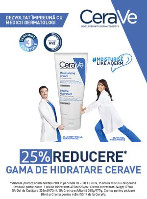 Cerave 25% Reducere Noiembrie 