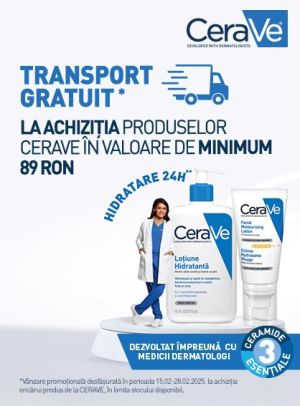 Cerave Transport Gratuit Februarie