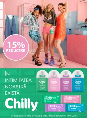 Chilly 15% Reducere Mai 