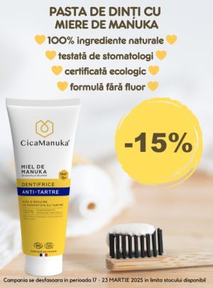 CicaManuka 15% Reducere Saptamana Igienei Orale