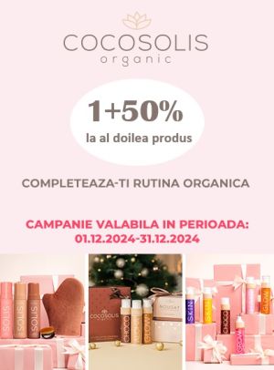 Cocosolis 1+50% La Al Doilea Produs Reducere Decembrie