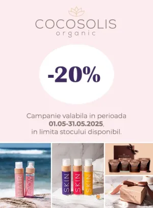 Cocosolis 20% Reducere Mai