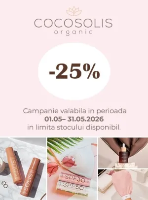 Cocosolis 25% Reducere Mai
