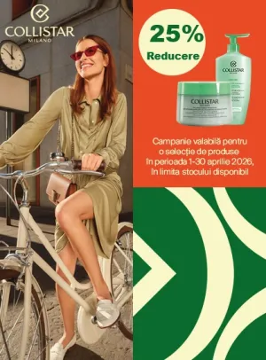 Collistar 25% Reducere Aprilie