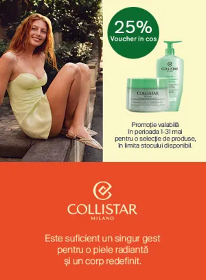Collistar 25% Voucher in cos Mai