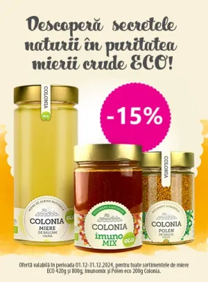 Colonia 15% Reducere Decembrie