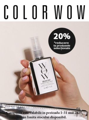 Color Wow 20% Reducere Mai