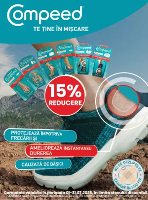 Compeed 15% Reducere Iulie