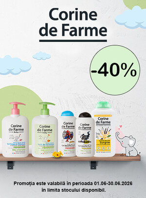Corine De Farme 40% Voucher in cos Iunie