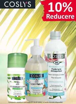 Coslys 10% Reducere Iulie