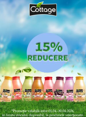 Cottage 15% Reducere Aprilie
