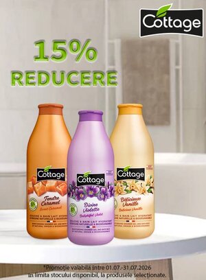 Cottage 15% Reducere Iulie