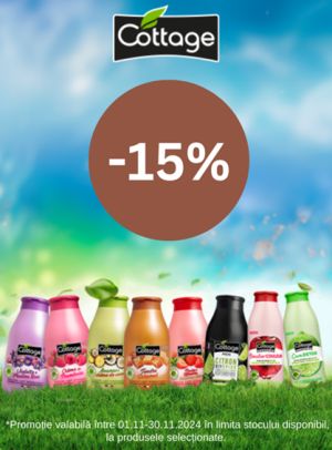 Cottage 15% Reducere Noiembrie