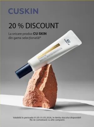 CU Skin 20% Reducere Mai