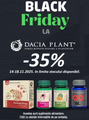 Dacia Plant 35% Reducere Black Friday 2025