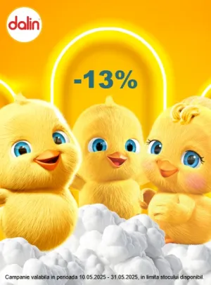 Dalin 13% Reducere Mai