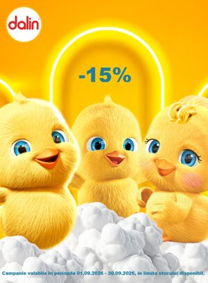Dalin 15% Reducere Septembrie