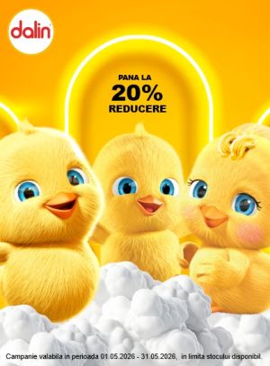 Dalin Pana la 20% Reducere Mai