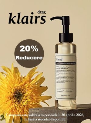 Dear Klairs 20% Reducere Aprilie