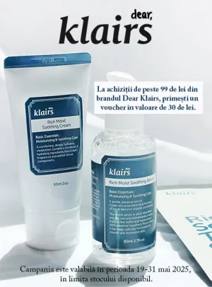 Dear Klairs 30 Lei Voucher Ziua Copilului